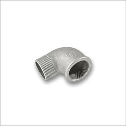 GALVANISED MALLEABLE IRON 45° MALE/FEMALE ELBOW BSPT 