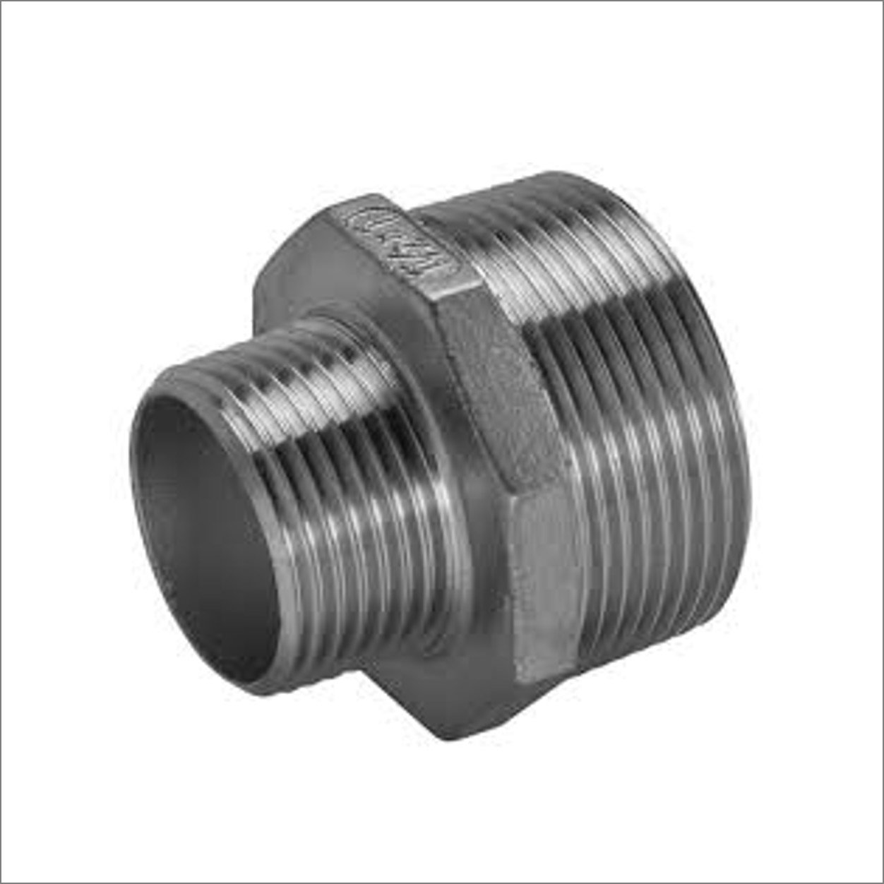 1-1/4" BSPT Close Taper Nipple X 38MM 316 Stainless Steel 150LB Pipe Fitting 