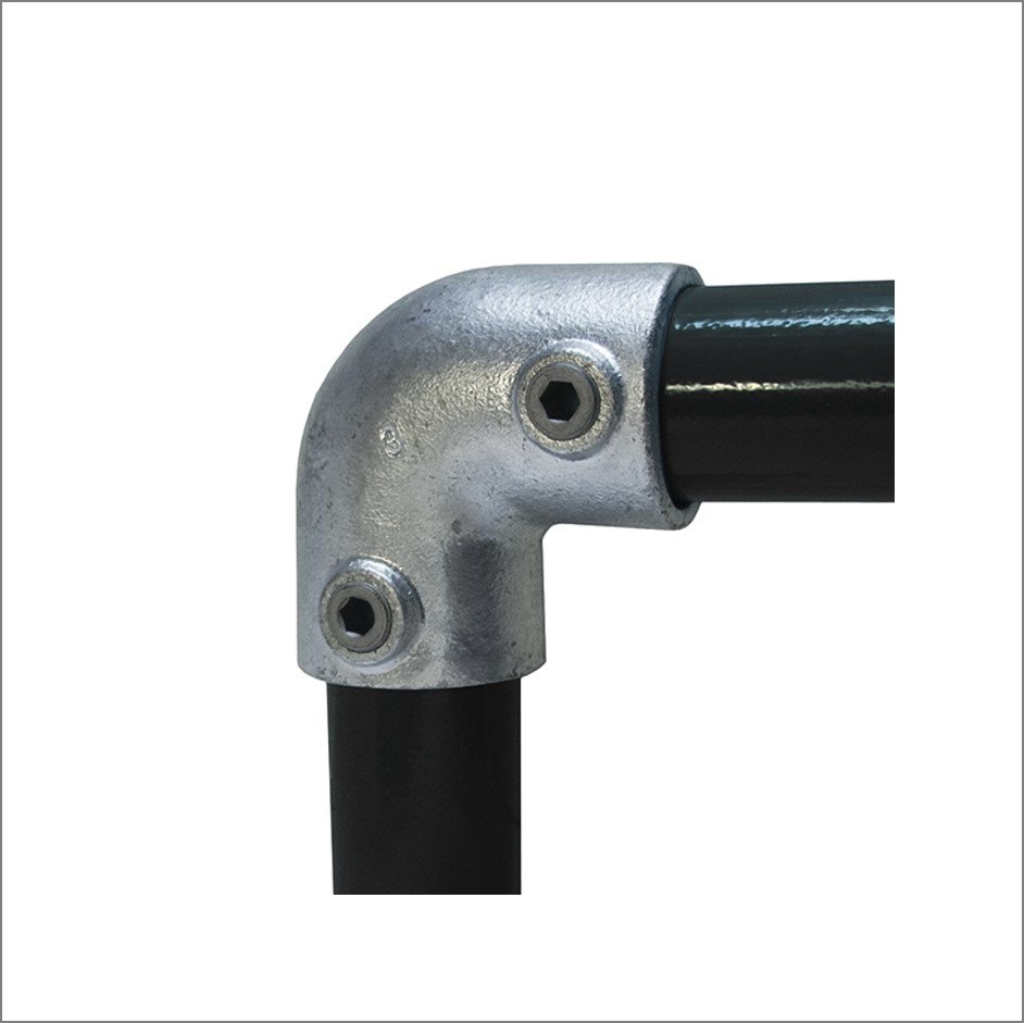 90 Degree Elbow Key Clamp Fitting