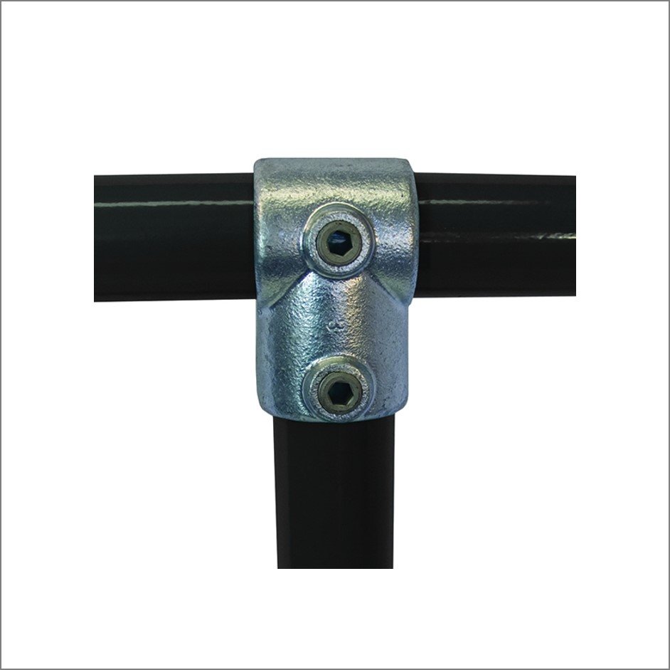 Short Tee Key Clamp Fitting