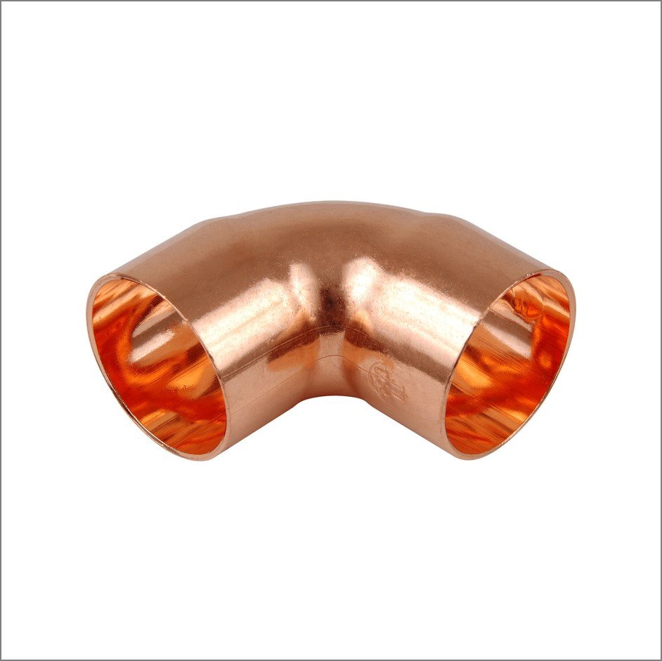 100 x Copper End Feed Elbow 90° 15mm F x F Fitting Plumbing Joining Pipe Water 