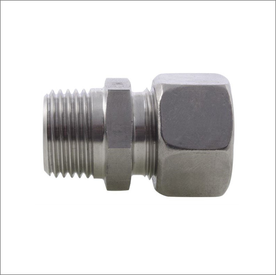 316 STAINLESS STEEL COMPRESSION FITTINGS 1 6MM OD X 1/4" BSPT MALE STUD SS L 