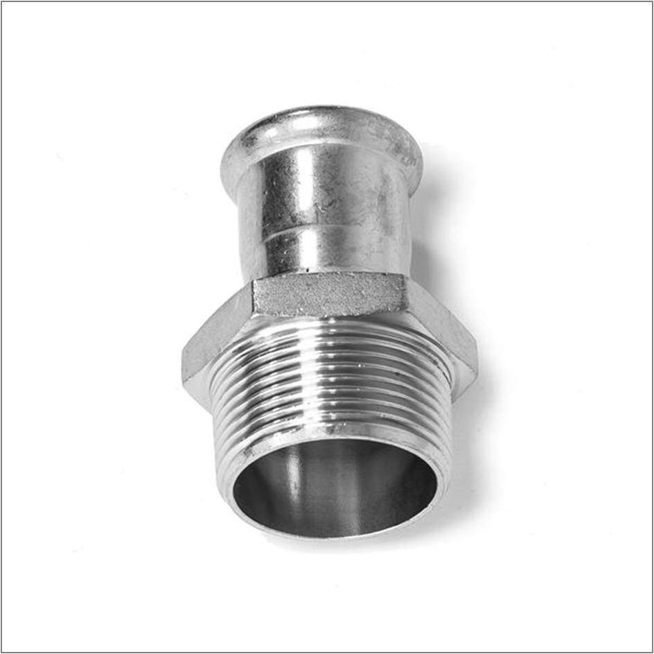 Stainless-Steel-Press-Fitting-Male-Coupling