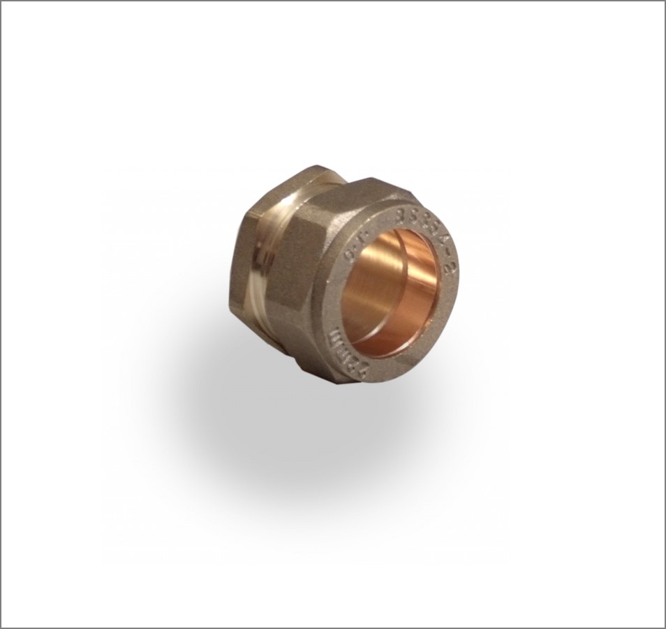 End-Cap-Brass-Compression-Fitting