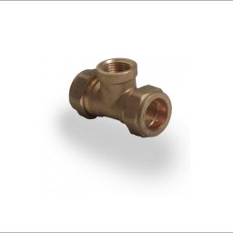 Female-Iron-Tee-Brass-Compression-Fitting