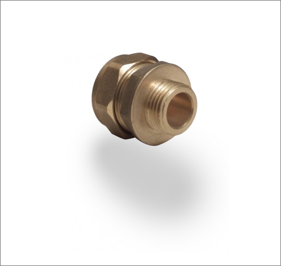 Male-Iron-Coupler-Brass-Compression-Fitting