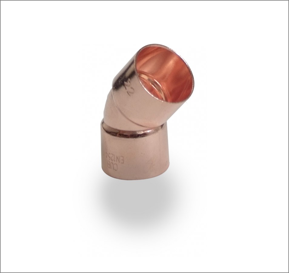 45-Degree-Elbow-Copper-End-Fitting