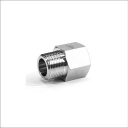 2025-2524 1/8"  BSPT MALE PLUG 316S.S HEX HEAD Hydraulic Stainless Steel Adapt 