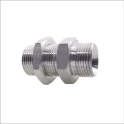 Male-Bulkhead-BSPP-316-Stainless-Steel-Hydraulic-Fitting