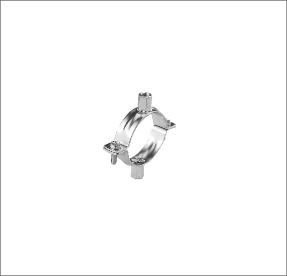 Unlined-Clamp-Clip-Double-Bossed-Tube-Clamp