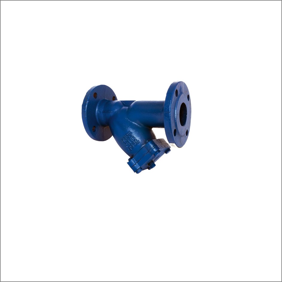 Cast-Iron-PN16-Flanged-Y-Type-Strainer