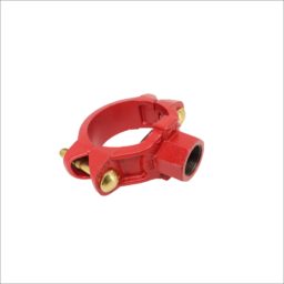 Grooved-Pipe-Fitting-Mechanical-Tee-Screwed-Red
